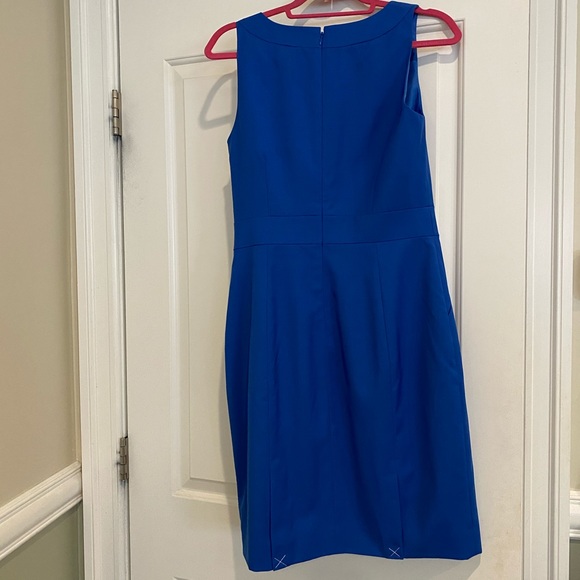 J Crew Royal Blue Work Dress - Picture 3 of 4